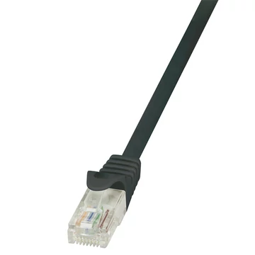 LogiLink CAT5e UTP Patch Cable AWG26 black  1,00m