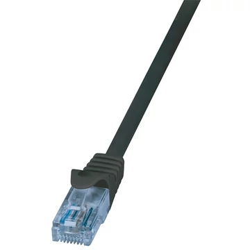 Logilink Patch Cable Cat.6A U/UTP, black,  1,50m