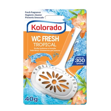 Kolorado Fresh trópusi kosaras toalett block WC illatosító 40g