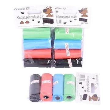 Kutyapiszok zsák 4x15db 25x25cm 277495