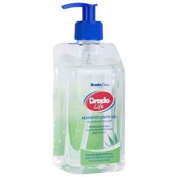Brado Life Aloe Vera kéz fertőtlenítő gél 500ml