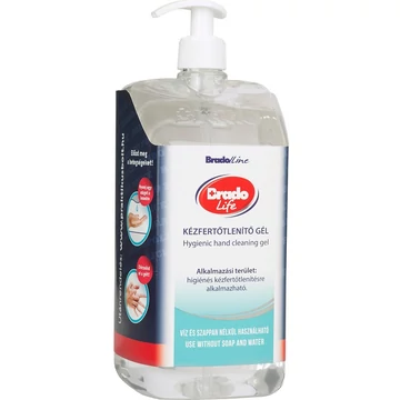 Brado Life alkoholos kézfertőtlenítő gél 1,5L