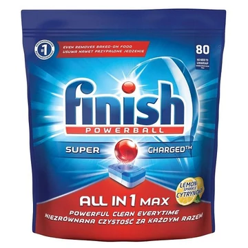 Finish all in 1 max lemon mosogatógép tabletta 80db