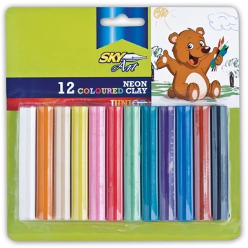 Sky neon színű gyurma PC12F