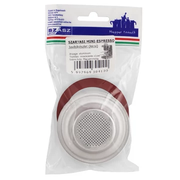 Szász mini espresso kávéfőző kicsi javítókészlet
