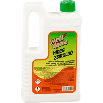 Well done hideg zsíroldó utántöltő 1L
