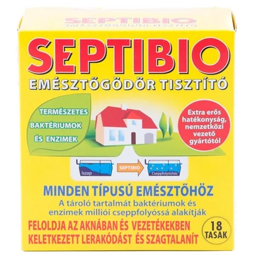 Septibio emésztőgödör tisztító 18x25g