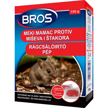 Bros rágcsálóirtó pép 150g