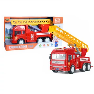 Tűzoltó autó hanggal és fénnyel 1:16