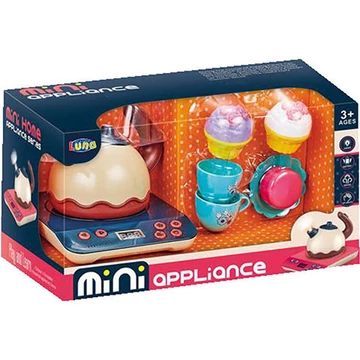 Elektromos játék főzőlap teáskészlettel