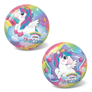 Játék labda 23 cm unikornis-légy egyedi 08411