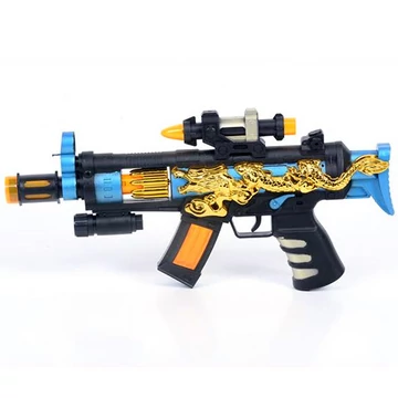 Géppsiztoly fénnyel és hanggal