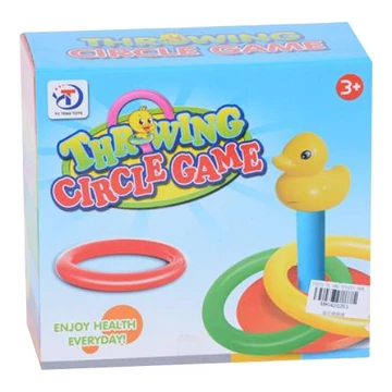 Kacsás karikadobáló játék