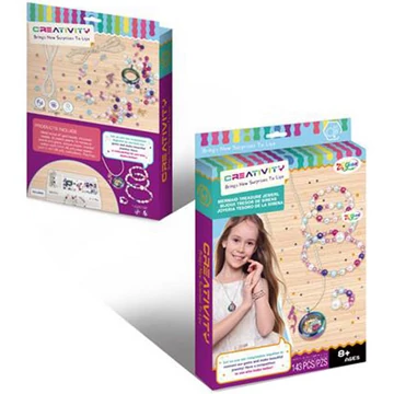 Creativity Ékszerkészítő készlet színes gyöngyökkel 143db-os