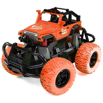 RC Monster Truck narancssárga távirányítós járgány 1/28