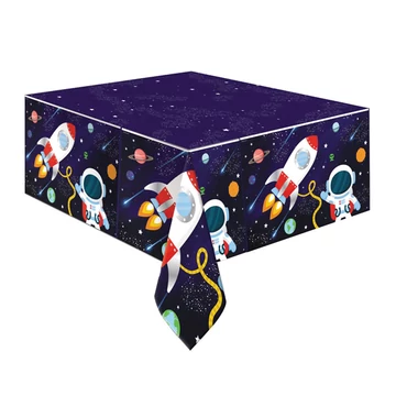 Party asztalterítő 120x80cm űrhajós