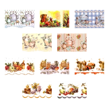 Polcdíszítő csík 100x13,5cm 6db