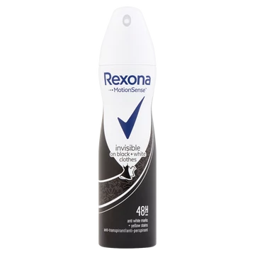 Rexona deo 150ml invisible black + white spray dezodor