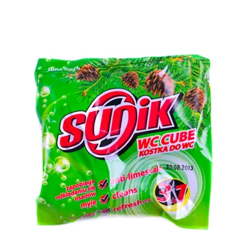 Sunik/dix wc kosár+rúd 3in1 35g fenyő