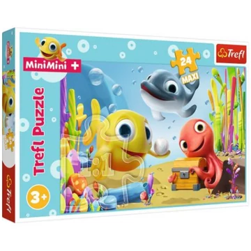 Vidám halacskák 24db-os maxi puzzle - Trefl
