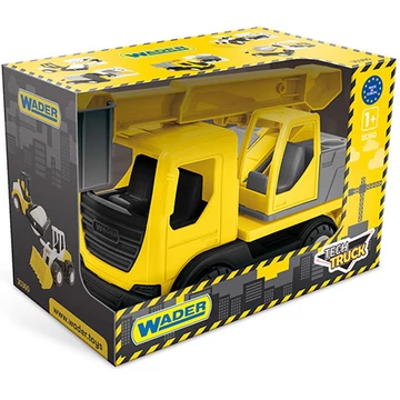 Tech Truck Emelőkosaras teherautó dobozban 29cm - Wader
