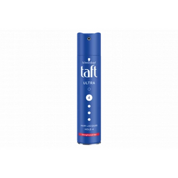 Taft hajlakk ultra erős kék ultra strong 4, 250 ml