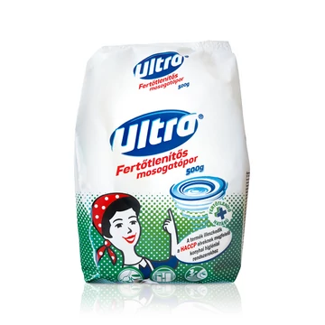 Ultra zacskós zöld mosogatópor 500g