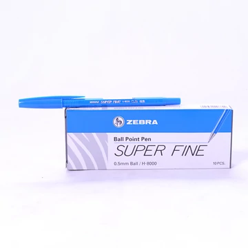 Zebra kék golyóstoll 10db H8000