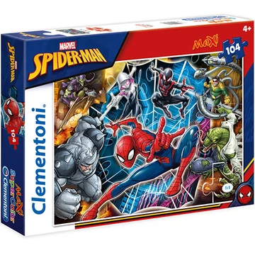 Marvel Pókember és ellenfelei 104db-os Maxi Puzzle - Clementoni