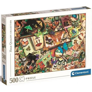 Pillangó gyűjtő HQC 500db-os puzzle - Clementoni