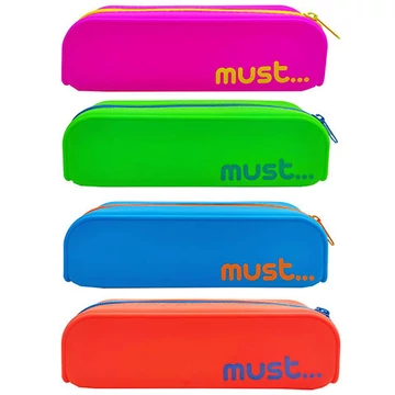 Must... Focus Neon szilikon tolltartó négyféle változatban