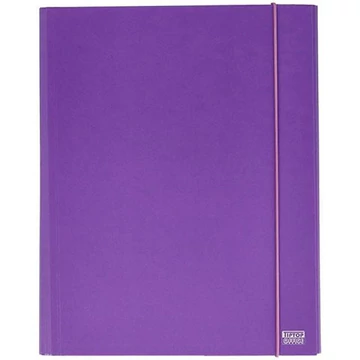 Spirit: Lila gumis karton mappa a4-es 30mm-es vastagsággal