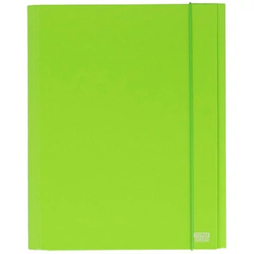 Spirit: Neon zöld gumis karton mappa a4-es 30mm-es vastagsággal