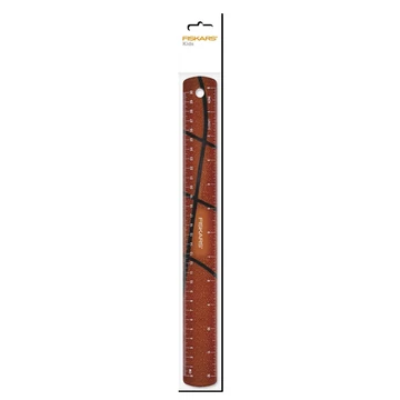 Fiskars gyerek vonalzó kosárlabdás, 30 cm (csak rendelésre) (1023918)