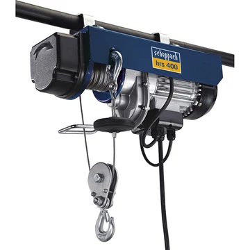 Scheppach hrs 400 drótköteles csörlő-emelő elektromos 230v (4906905000)