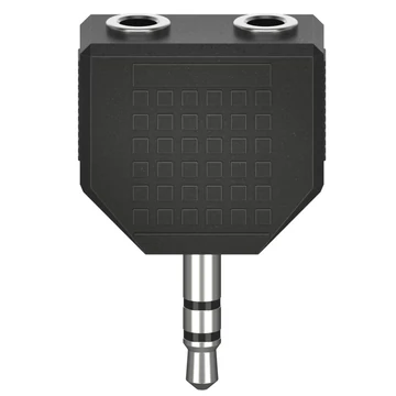 Hama FIC 3,5mm sztereo jack elosztóadapter 1 dugó - 2 alj (205191)