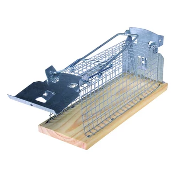 Swissinno Hagyományos élvefogó egércsapda csapóajtó rendszerű kalitka (1584000)