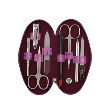 DUP GITA 8 részes manikűrkészlet solingeni ollóval - 2304-01-384