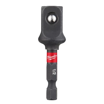 Milwaukee Shockwave Dugókulcs adapter 1/4' Hex - 1/2' Négyszög 50mm - 1db - 4932478803
