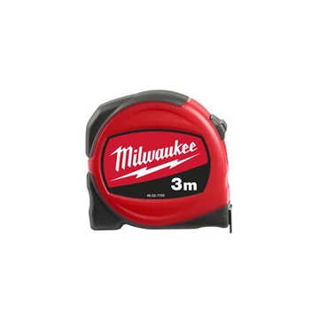 Milwaukee Slimline mérőszalag 3 m /16 mm - 1 db (Rendelési egység 12 db) - 48227703