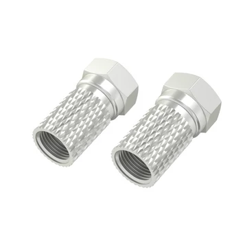 Hama FIC szerelhető sat f dugó, menetes, 6,5mm 2db (205205)