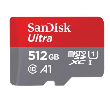 Sandisk microsd ultra android kártya 512gb, 150mb/s,  a1, class 10, uhs-i (215424)