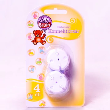 Babybruin biztonsági konnektor védő zár 4db 55042466