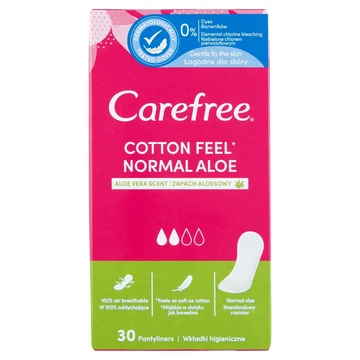 Carefree aloe tisztasági betét 30db