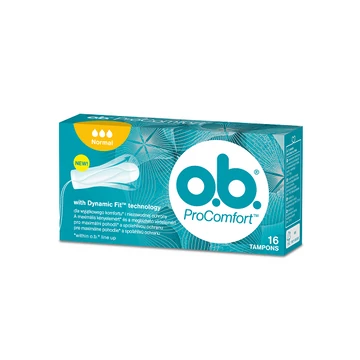 OB ProComfort Blossom normál egészségügyi tampon 16db