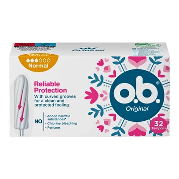 OB Original normál egészségügyi tampon 32db