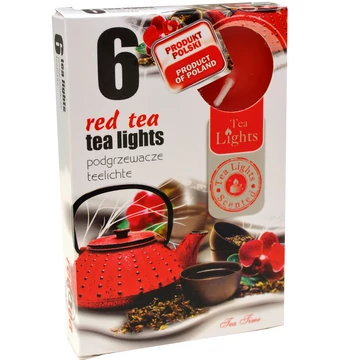 Teamécses red tea 6 db-os kiszerelésben