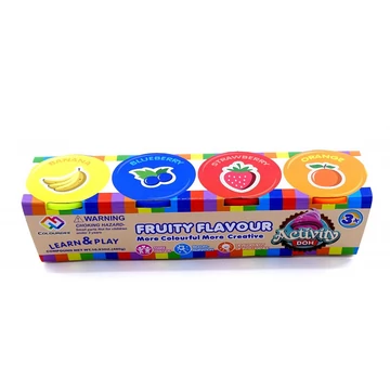 Játék gyurmakészlet 4db-os kiszerelésben 82726