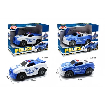 Játék rendőrautó többféle változatban 90091