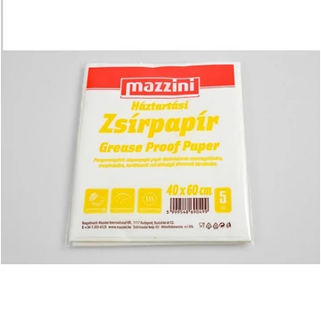 Mazzini háztartási íves zsírpapír 40x60cm